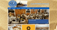 Desktop Screenshot of gonecoastalrestaurant.com